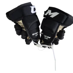 Used CCM LTP YOUTH GLOVES Youth Gloves Black 8"
