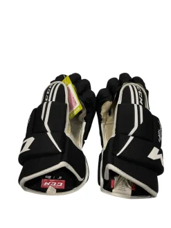 Used CCM Senior Gloves Black 14"