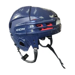 Used CCM TACK 70 HELMET SM Hockey Helmet Only Navy Blue SM