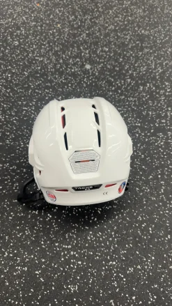 Used CCM TACKS 70 JR Hockey Helmet Only White One Size