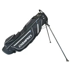 Used CHAMPKEY STAND BAG Mens Stand Bag Black