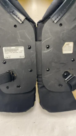 Used Champro FB Shoulder Pads Black LG