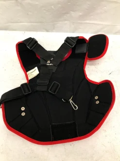 Used Champro RED Catchers Chest Protector Red Youth
