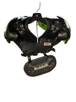 Used Champro SCORPION FB Shoulder Pads Black MD