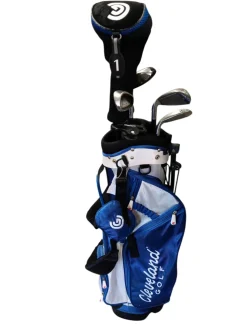 Used Cleveland JUNIOR SET Jr Package Set RH Black 8 Piece