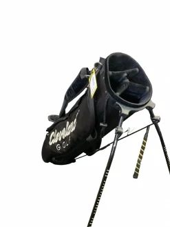 Used Cleveland 4 WAY STAND BAG Mens Stand Bag Black
