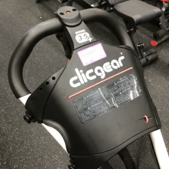 Used Clicgear MODEL 3.5+ PUSH CART Golf Cart 3 Wheel