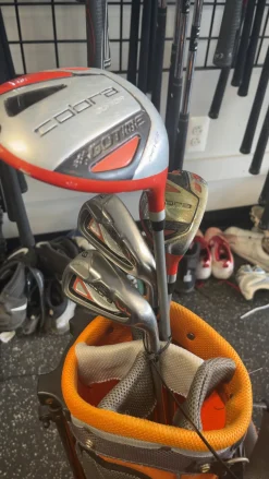 Used Cobra GO TIME Jr Package Set RH Orange 5 Piece