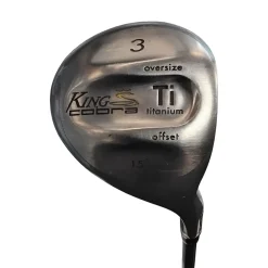Used Cobra KING TI OVERSIZE OFFSET Mens Fairway Wood RH 3 Wood