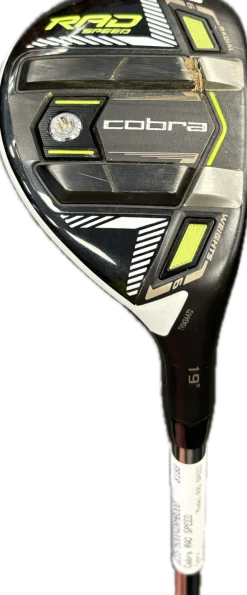 Used Cobra RAD SPEED Mens Hybrid Club RH 3 Hybrid