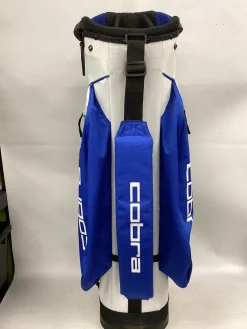 Used Cobra 14 SLOT CART BAG Mens Cart Bag Royal Blue