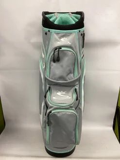 Used Cobra 14 SLOT WOMENS CART BAG Womens Cart Bag Silver