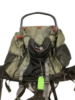 Used Coleman PEAK 1 CAMPING BACKPACK External Frame Backpack Dark Green