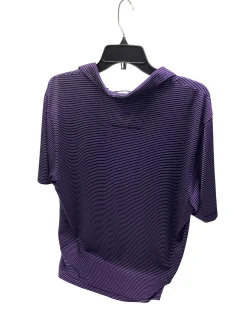 Used CUTTER AND BUCK PURPLE DRI-FIT GOLF POLO S.S. Golf Shirt M Purple LG
