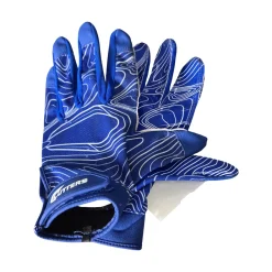 Used Cutters GAME DAY RECEIVER FB GLOVES SIZE SMALL FB Gloves Royal Blue SM