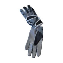 Used Cutters YOUTH GLOVES RECEIVER FB Gloves Grey SM