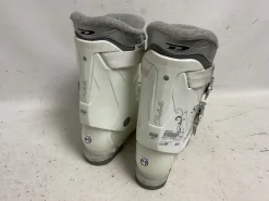 Used Dalbello ASPIRE 57 Womens DH Ski Boot Grey And White 260 MP - M08 - W09