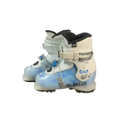 Used Dalbello GAIA 2 Girls DH Ski Boot Royal Blue 195 MP - Y13