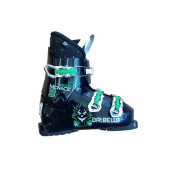 Used Dalbello GREEN MENACE 3 Boys DH Ski Boot Black 205 MP - J01