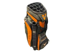 Used Datrek 14 WAY CART BAG Mens Cart Bag Orange