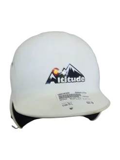 Used DECKER HELMET M/L Batting Helmet No Mask White M/L
