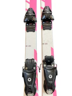 Used Defiance CANNON Girls DH Ski/Binding Pink 130 cm