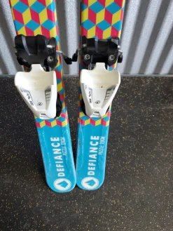 Used Defiance PUZZLE 120CM Girls DH Ski/Binding Pink 120 cm