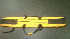 Used DH Ski Travel Bag Gold