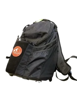 Used Disc Golf Backpack Black
