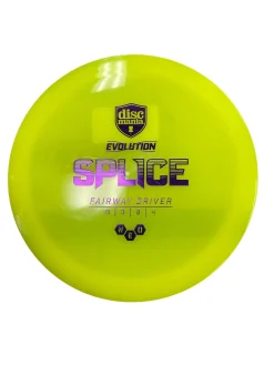 Used Discmania EVOLUTION SPLICE Disc Golf Mid Range Yellow