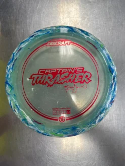 Used Discraft CAPTAINS THRASHER Disc Golf Driver Royal Blue