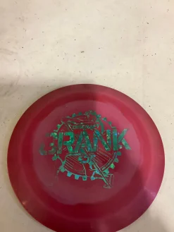 Used Discraft CRANK Disc Golf Driver Red