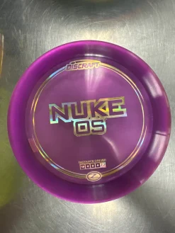 Used Discraft ELITE Z NUKE Disc Golf Driver Purple