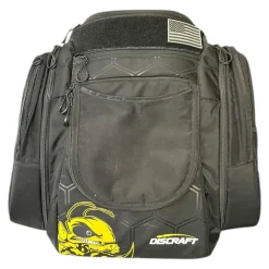 Used Discraft GRIP EQ Disc Golf Backpack Black