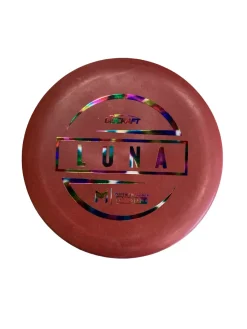 Used Discraft LUNA Disc Golf Putter Red