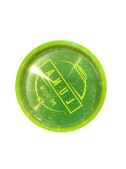 Used Discraft PM LUNA Disc Golf Putter Yellow