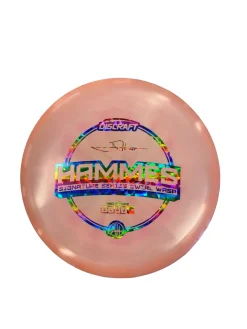 Used Discraft WASP Disc Golf Mid Range Orange