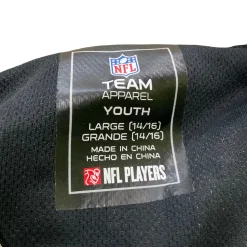 Used DREW BREES SAINTS JERSEY FB Top Youth Black LG