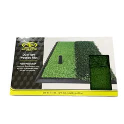 Used DUAL TURF PRACTICE MAT Swing Aid