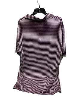 Used DUNNING XL PNK/BLU GOLF POLO S.S. Golf Shirt M Pink And Navy Blue XL