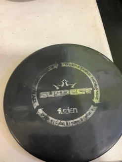 Used Dynamic Discs SUSPECT Disc Golf Mid Range Grey