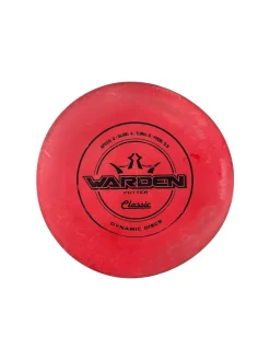 Used Dynamic Discs WARDEN Disc Golf Putter Red