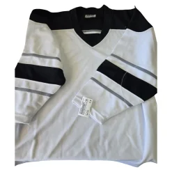 Used EALER JUNIOR PRACTICE JERSEY Hockey Practice Jersey White L/XL