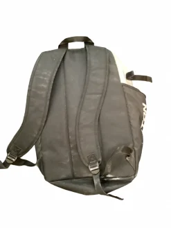 Used Easton BACKBACK BLK/WHT BB/SB Player Backpack White And Grey
