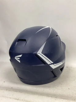 Used Easton ELITE HELMET Batting Helmet w/Mask Navy Blue MD