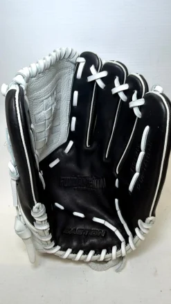 Used Easton FUNDAMENTAL RH Throw Fastpitch Glove Black 12 1/2"