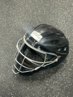 Used Easton GAMETIME Catchers Helmet w/Mask Black SM