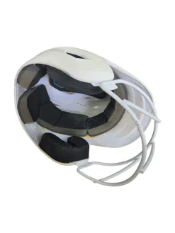 Used Easton GHOST HELMET M/L Batting Helmet w/Mask White M/L