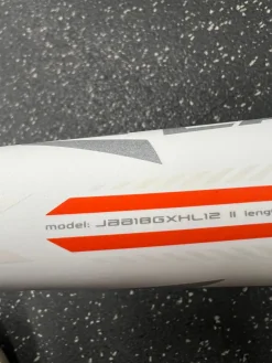 Used Easton GHOST X HYPERLITE 18 JBB BB/SB USSSA 2 3/4 Bat 25/13 -12