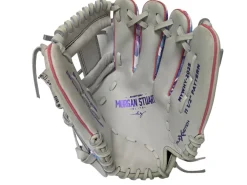 Used Easton Morgan Stuart Elite RH Throw Fastpitch Glove 11 1/2